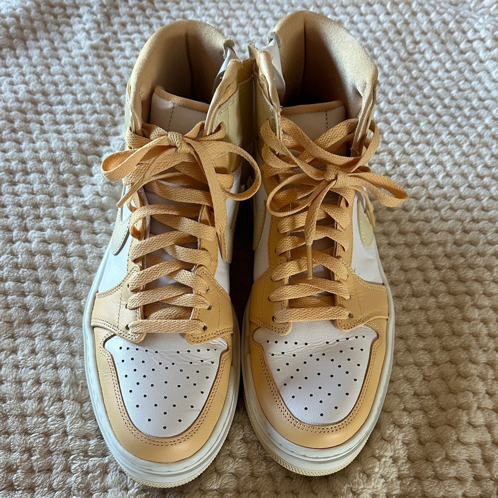 Nike Air Jordan 1 Elevate High-Top Celestial Gold Sneakers